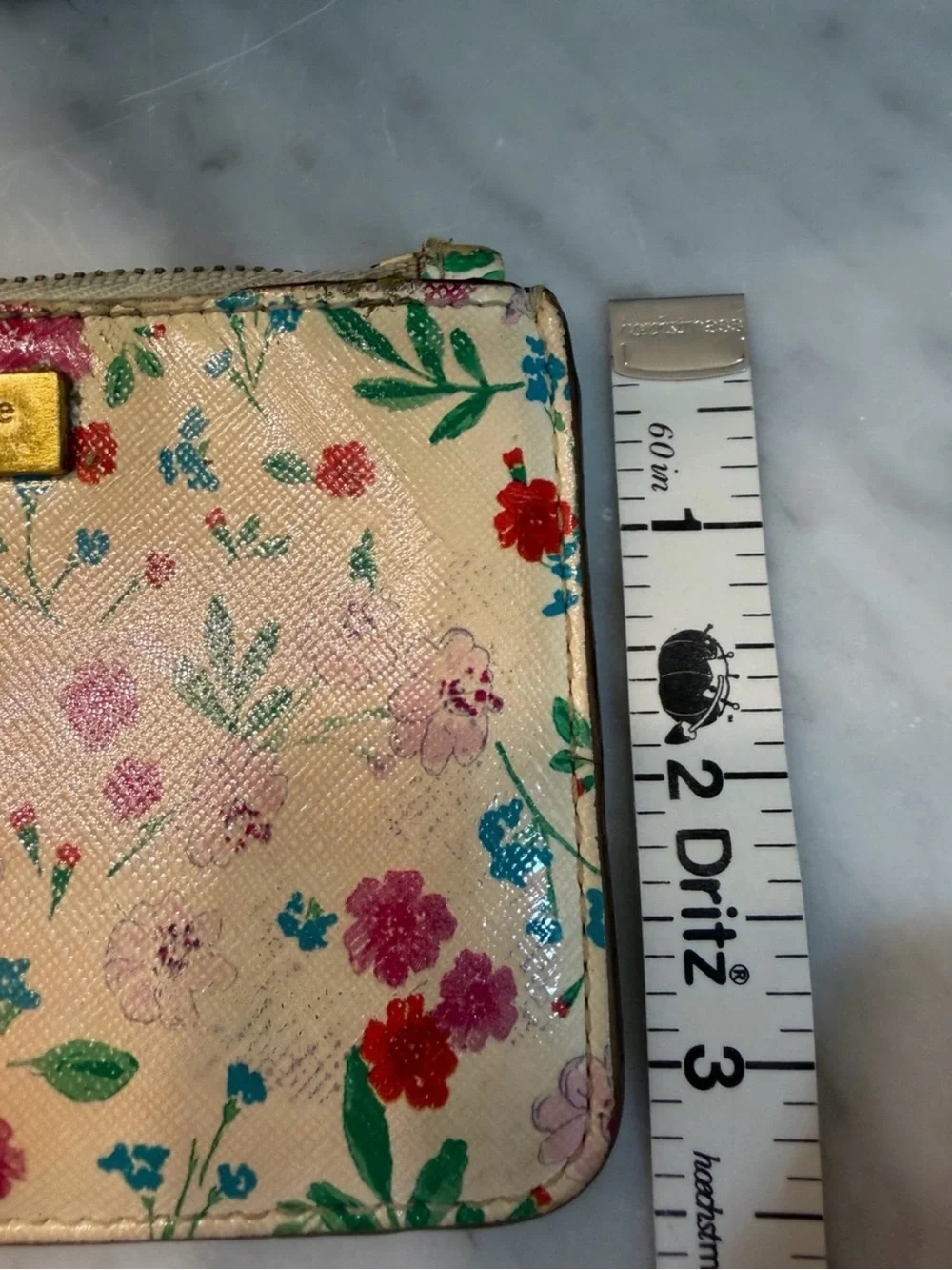 kate spade New York Stacey Floral Zip Wallet Wristlet and coin purse